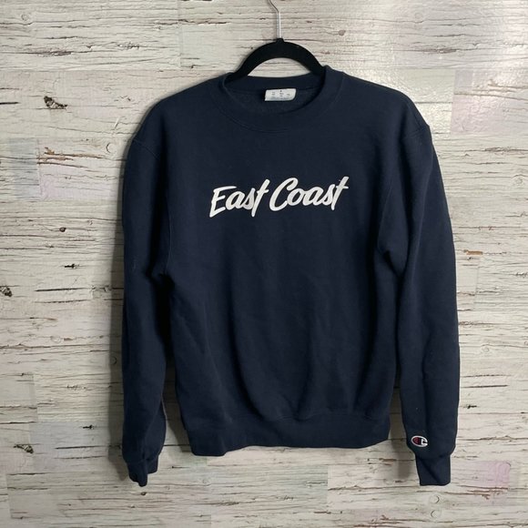 Champion Sweaters - Champion blue crewneck sweater east coast size small